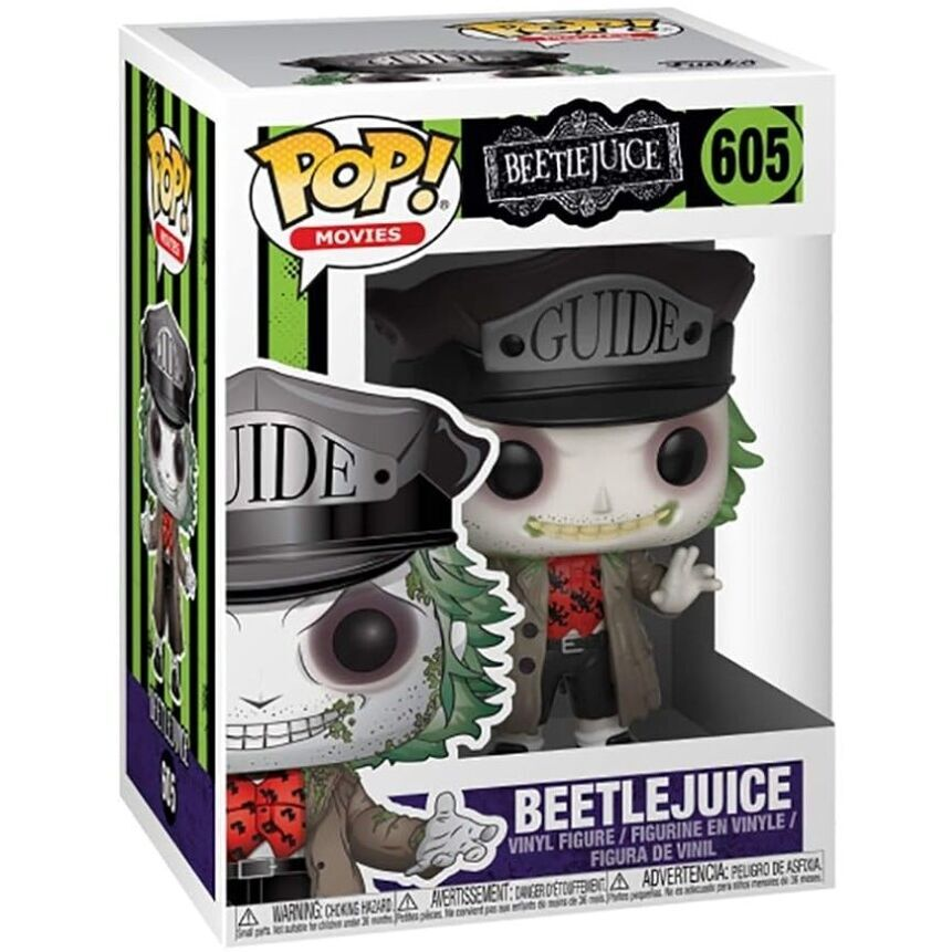 Beetlejuice #605 Funko Pop! Movies - Figura con caja
